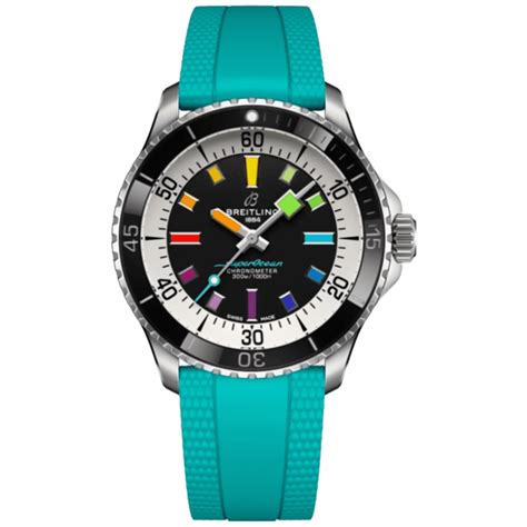 breitling aquamarine|breitling superocean automatic watch.